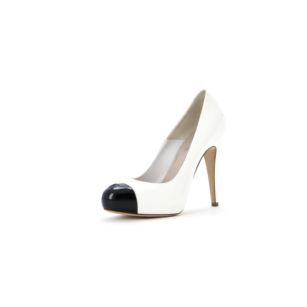Women's Cap Toe Pumps Patent | Rebag