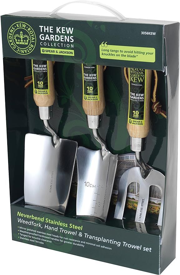 Spear and Jackson Kew Gardens 3056KEW Stainless Steel Gift Set (3-Piece) | Amazon (UK)