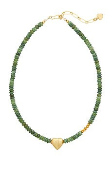 Brinker + Eliza Confetti Necklace in Green from Revolve.com | Revolve Clothing (Global)