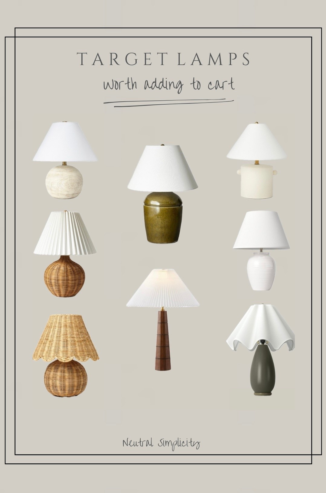 Select Target Lamps are currently on sale! Here are a few of my favorites! 

#LTKHome #LTKSeasonal #LTKU