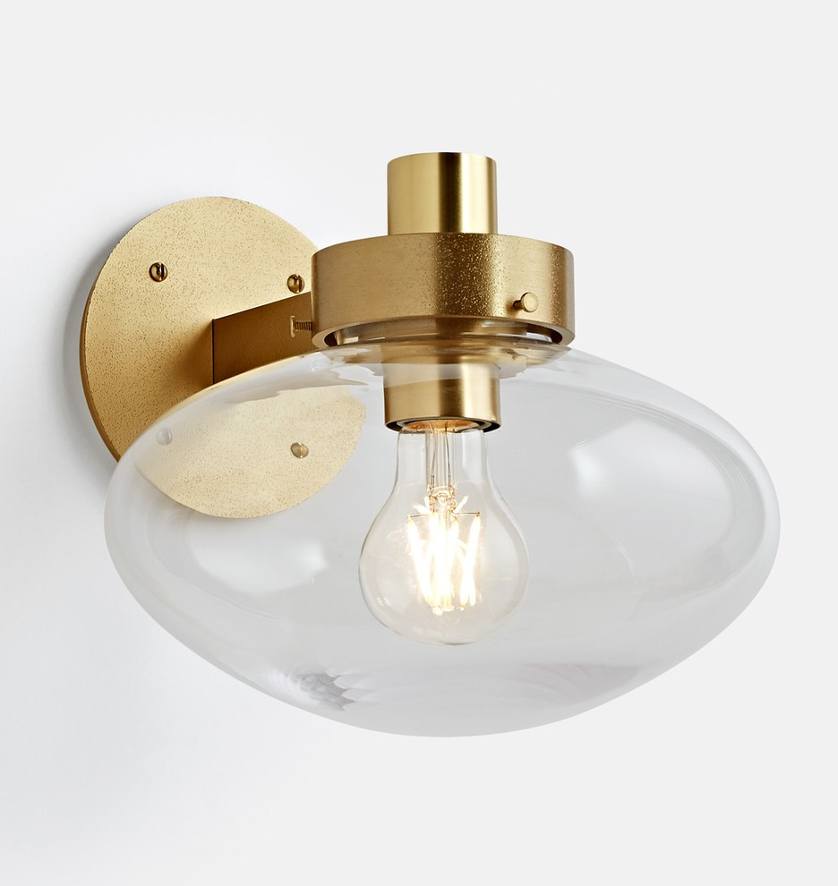 Jerico 3-1/4" Fitter Single Sconce
 | Rejuvenation | Rejuvenation