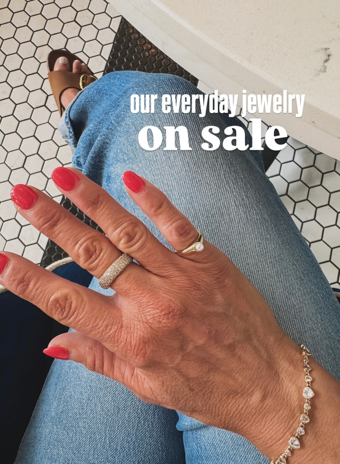 Miranda Frye sale. 20-25% off. 
Our everyday jewelry. 

#LTKootd #LTKSaleAlert #LTKOver40