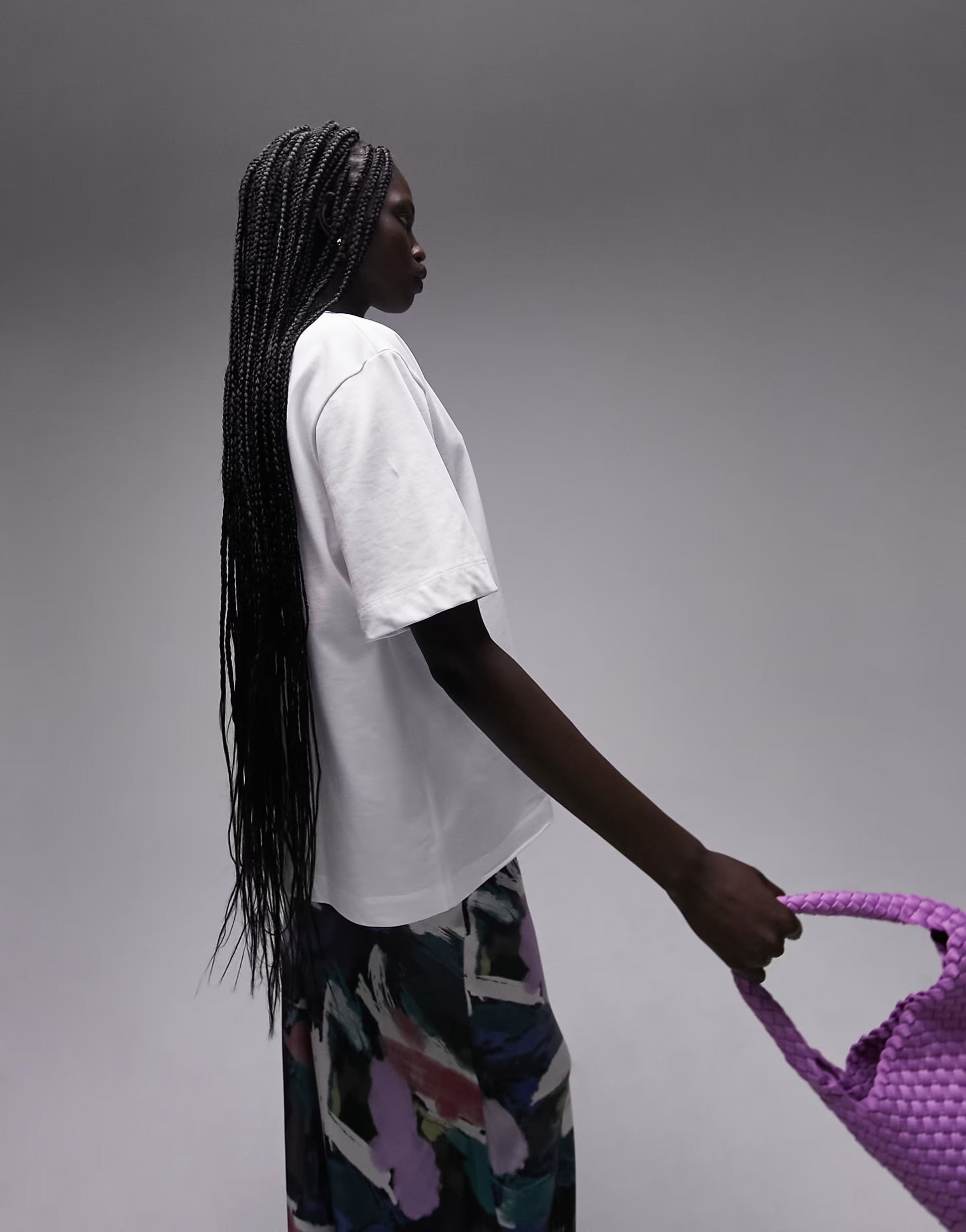 Topshop premium basic short sleeve tee in white | ASOS (Global)