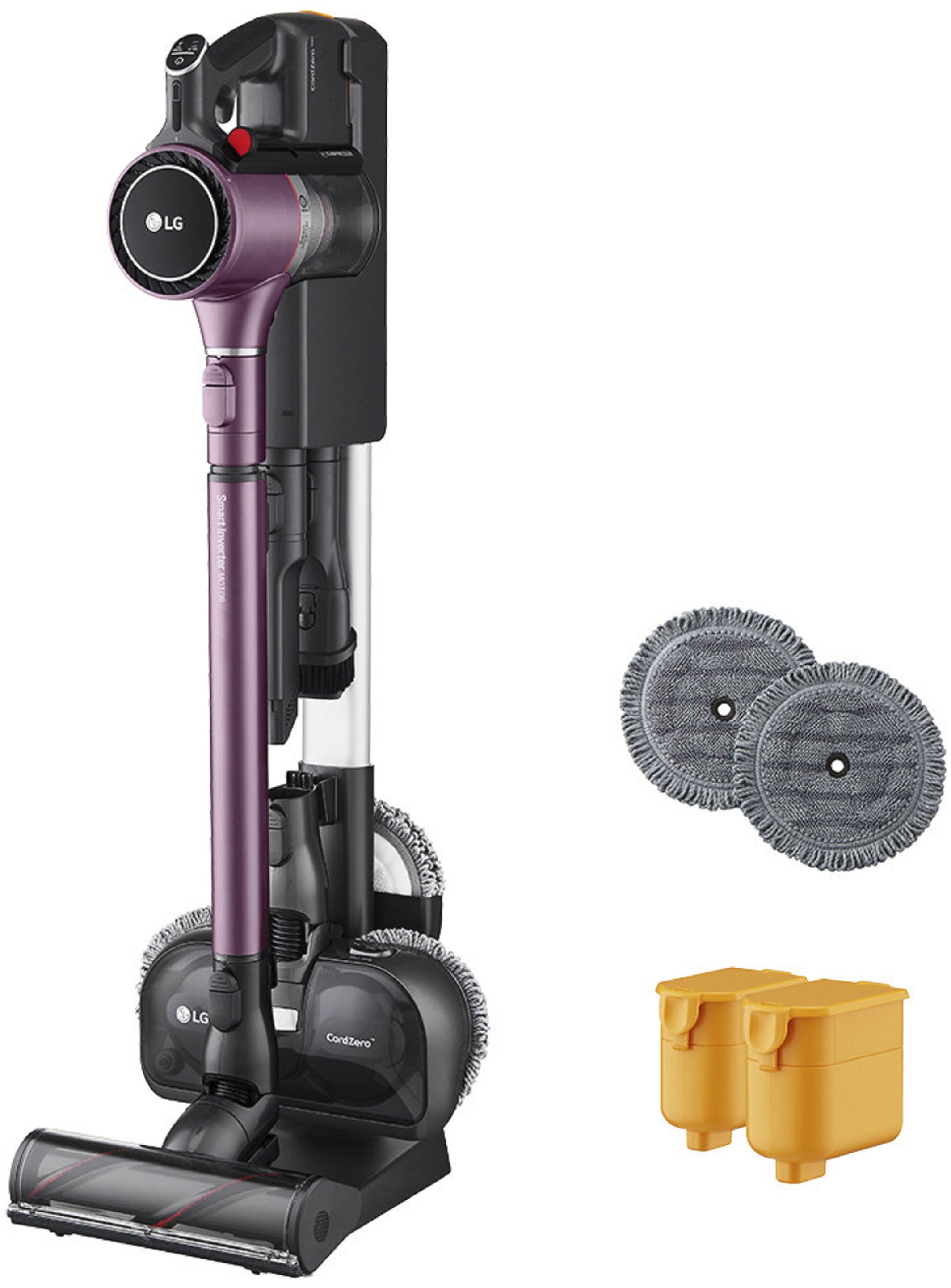 LG CordZero A9 Wet/Dry Cord-Free Stick Vacuum with Kompressor Technology, 120 Minute Run Time, Mo... | Best Buy U.S.