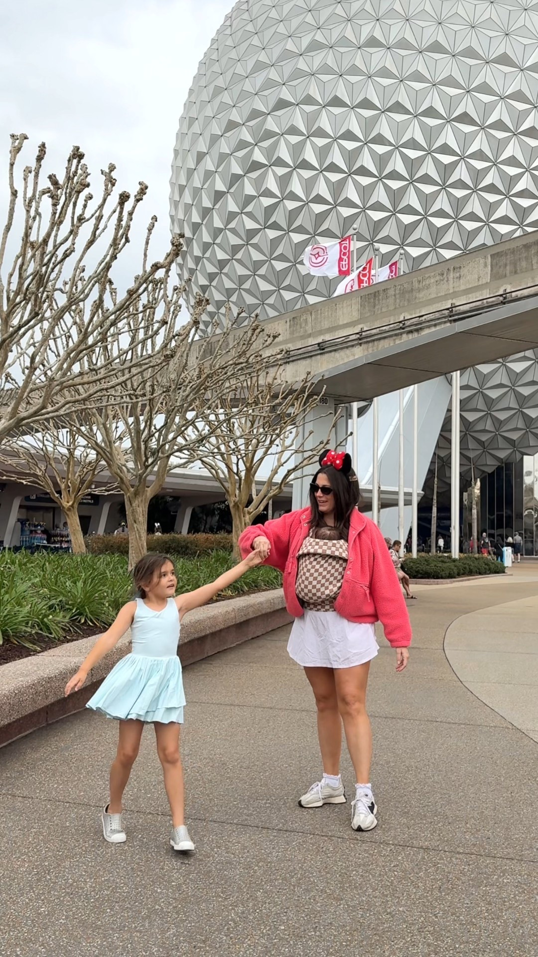 Disney day with a newborn! The mabe baby carrier is an absolute newborn essential 

#LTKmomlife #LTKBump #LTKBaby