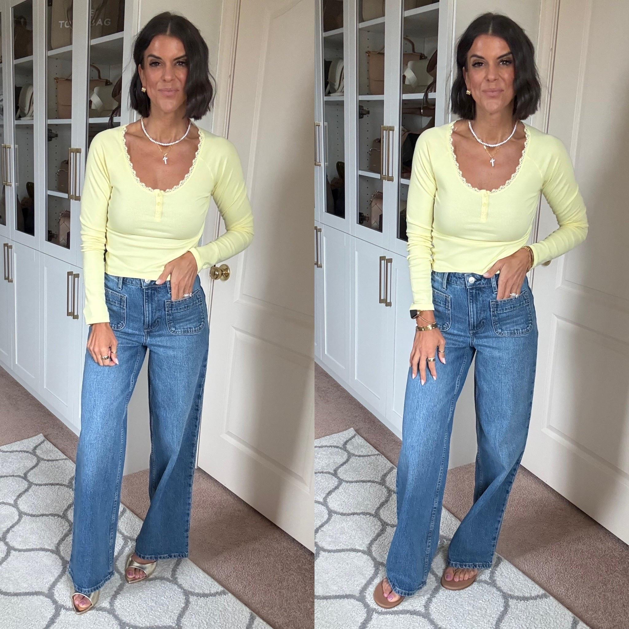 Love this $9 Walmart tee! Size small
Jeans fit tts 

#LTKgrwm #LTKootd #LTKmomlife