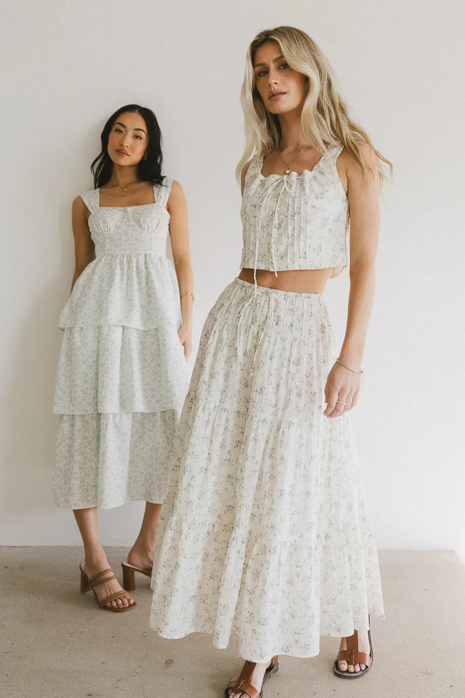 Jenna Floral Midi Skirt | Böhme US