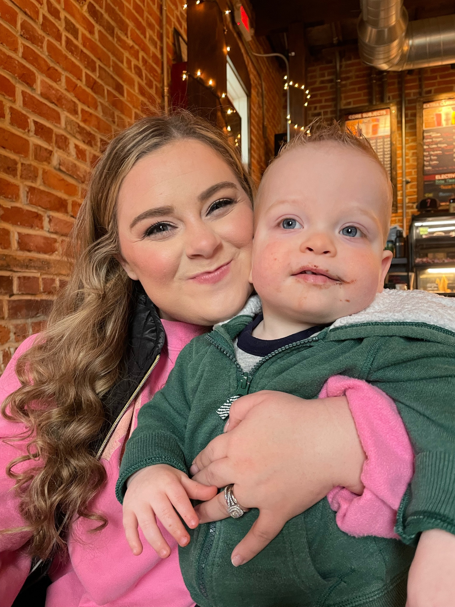 Visited a new local cafe & enjoyed a chocolate chip muffin with my little man! 😋

#LTKbeauty #LTKmidsize #LTKfamily