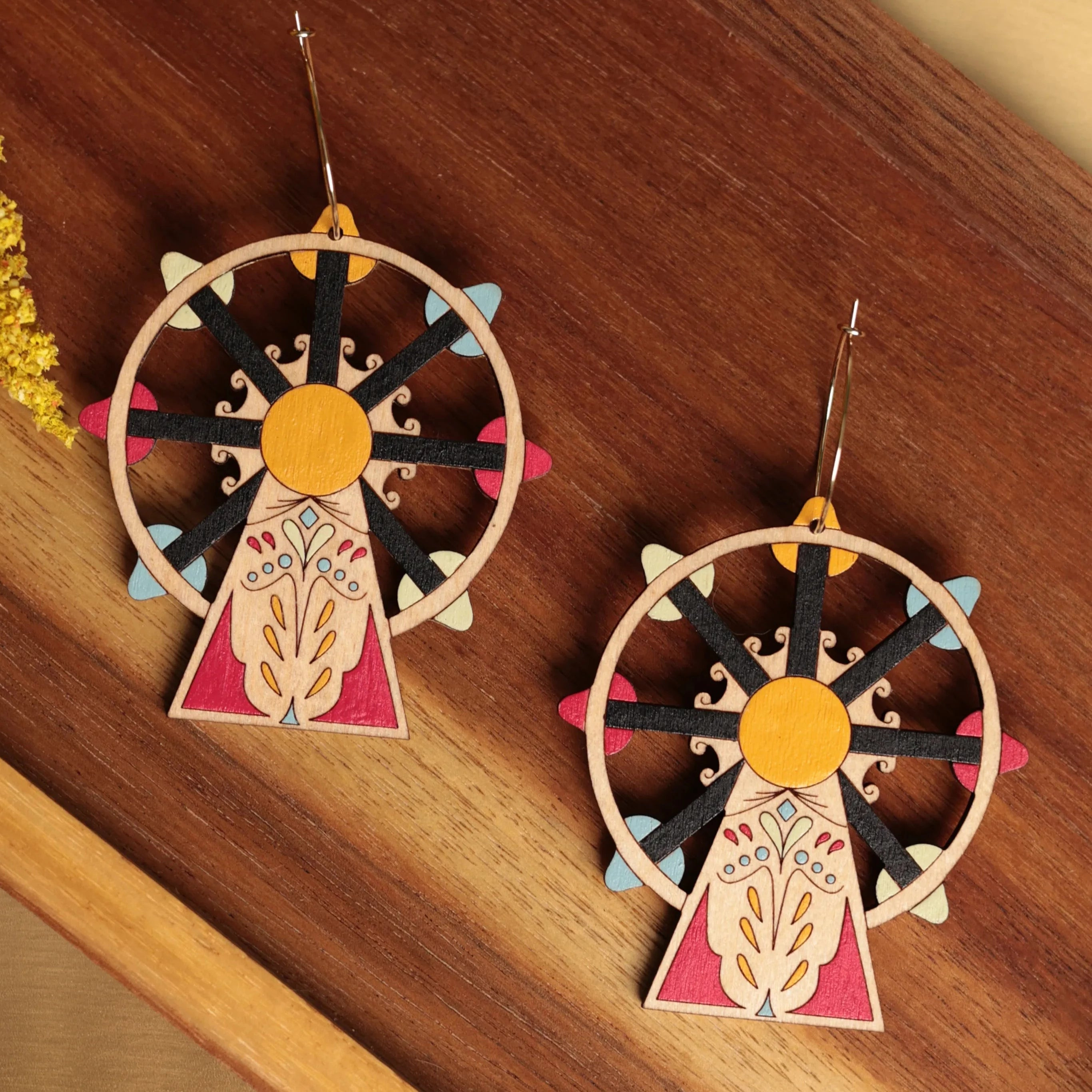 Ferris Wheel Hoop Earrings | Le Chic Miami