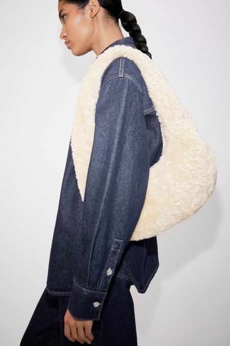 Love the shape of this shearling bag! On sale

#LTKstyletip #LTKitbag #LTKCyberWeek