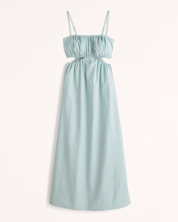 Women's Bubble Top Maxi Dress | Women's Dresses & Jumpsuits | Abercrombie.com | Abercrombie & Fitch (US)