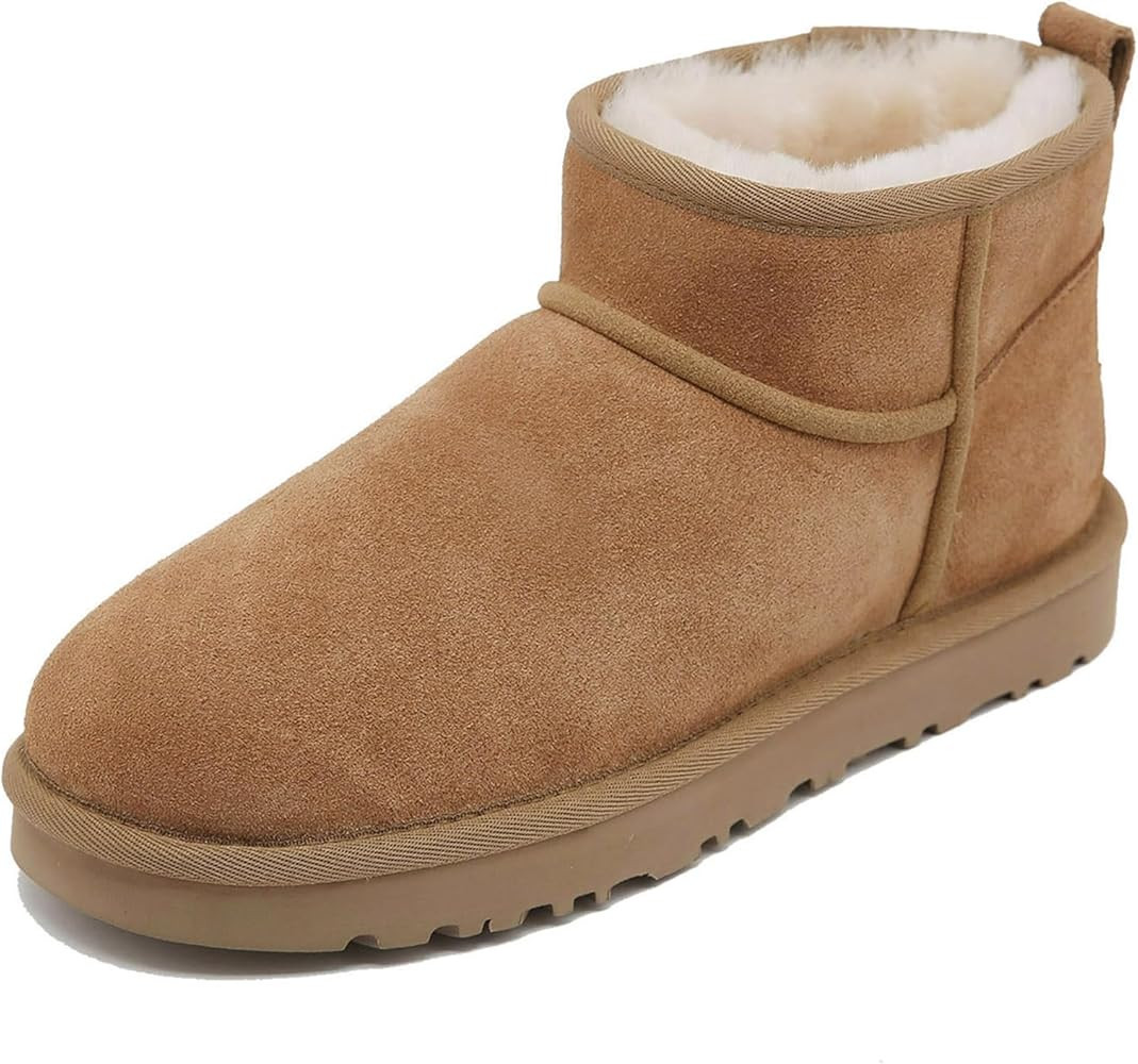 Mel&Syd 100% Australian Sheepskin Boots Womens - Upgraded Memory Foam Insole Waterproof Suede Ult... | Amazon (US)