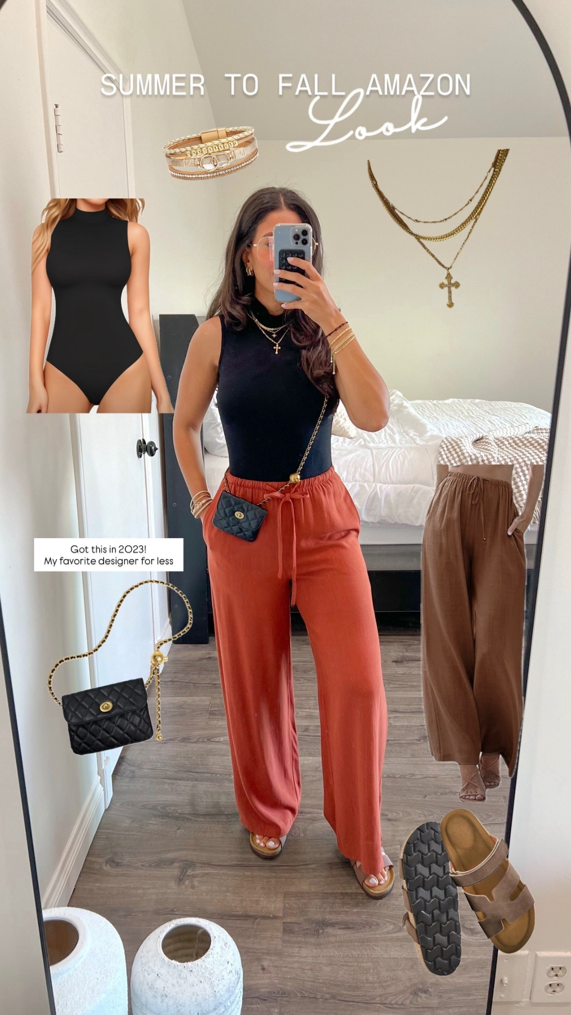 Summer to fall Amazon look! Love these linen pants!! Size small in all

#LTKItBag #LTKSeasonal #LTKStyleTip