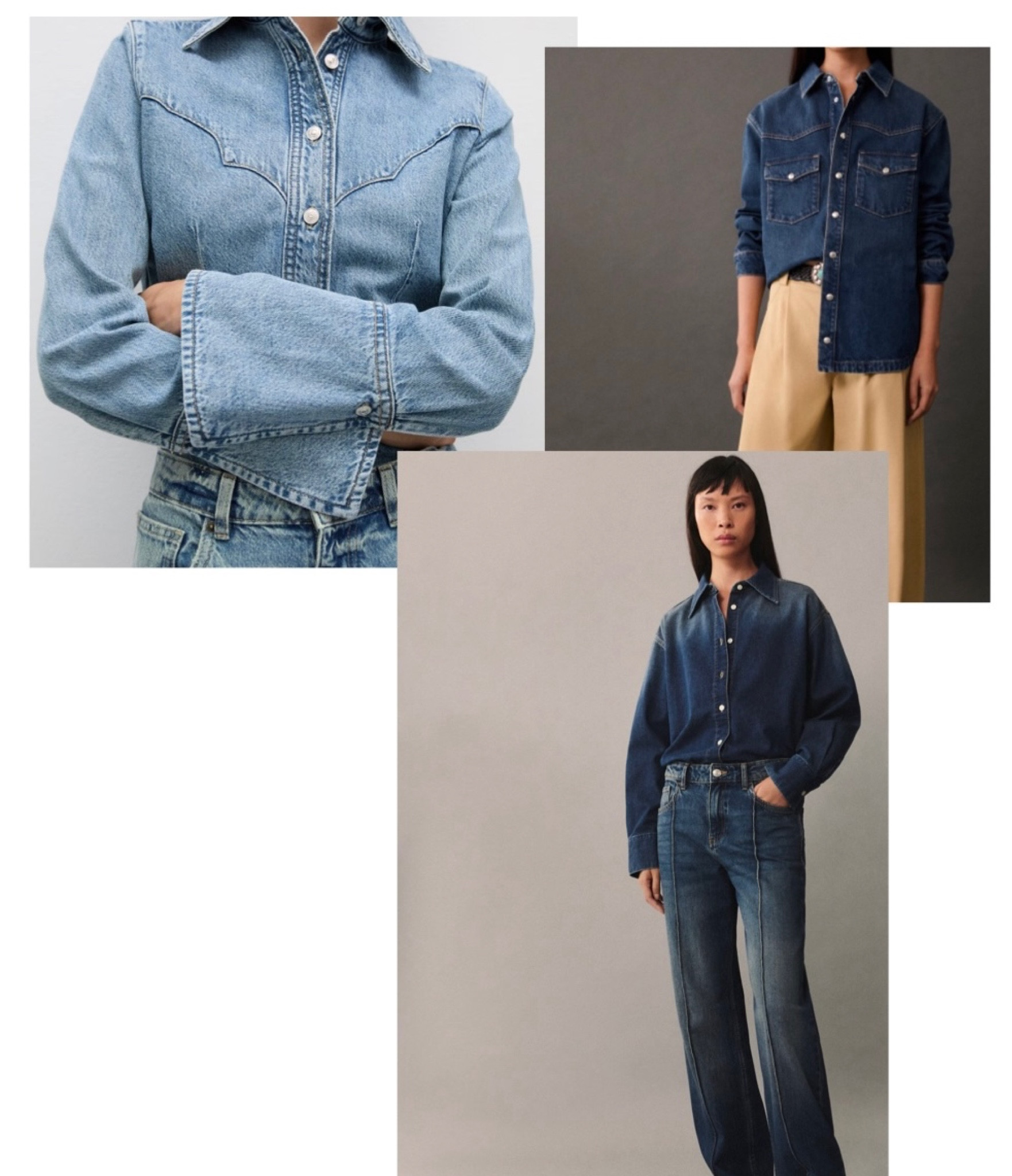 Denim Shirts 💙