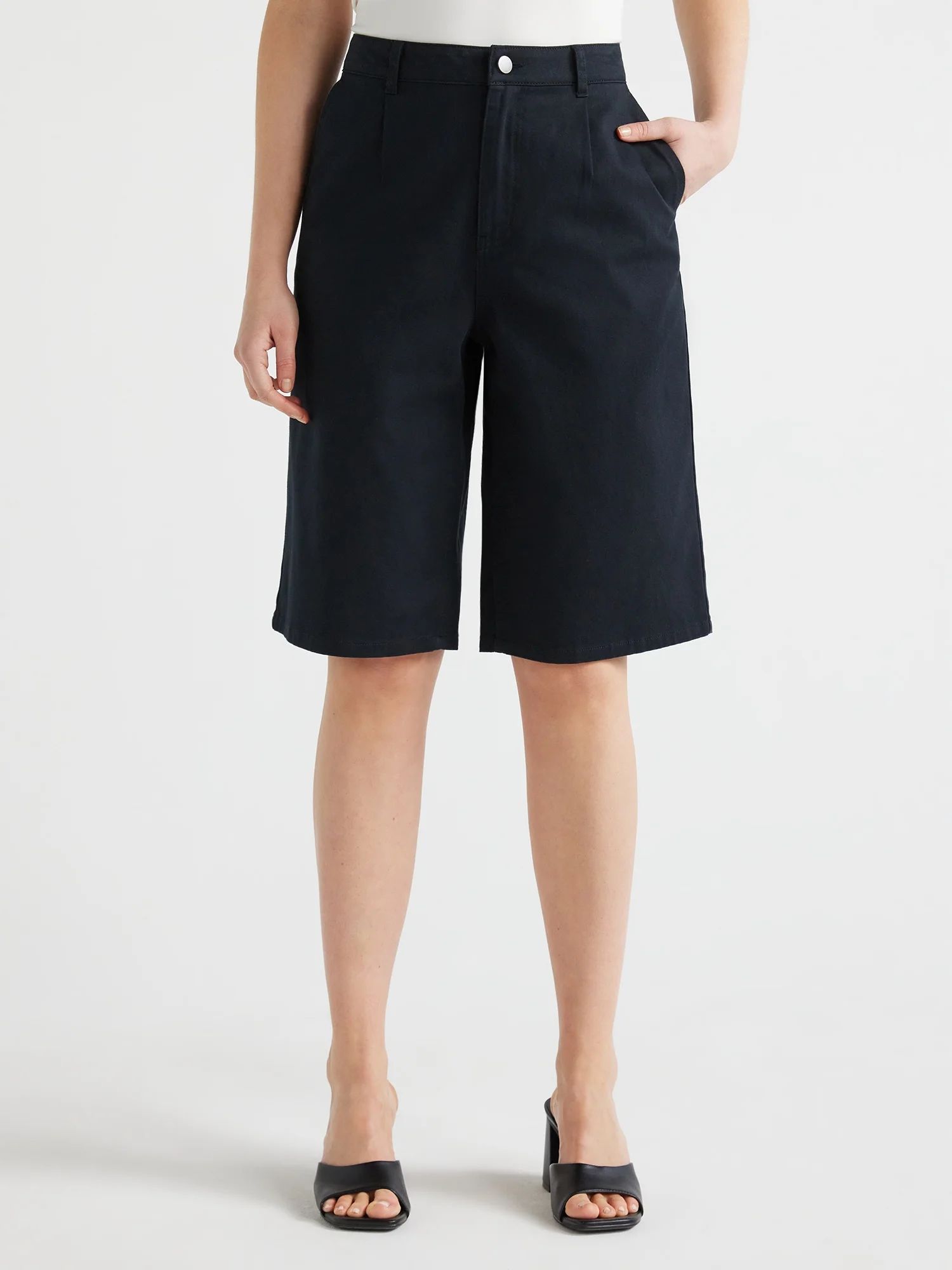 Scoop Women's Bermuda Shorts, Sizes 0-18 | Walmart (US)