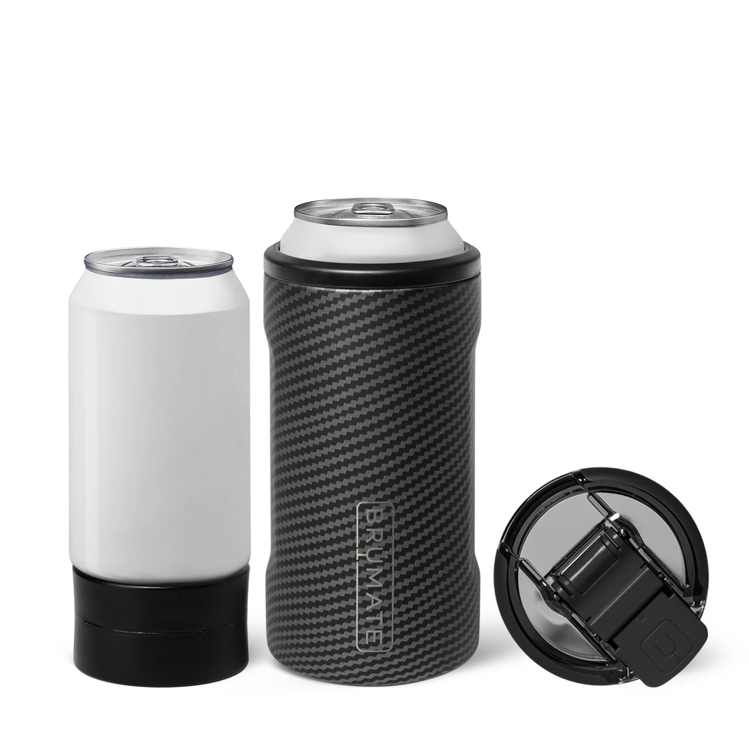 Hopsulator Trio | Carbon Fiber Can Cooler | BrüMate | Brumate