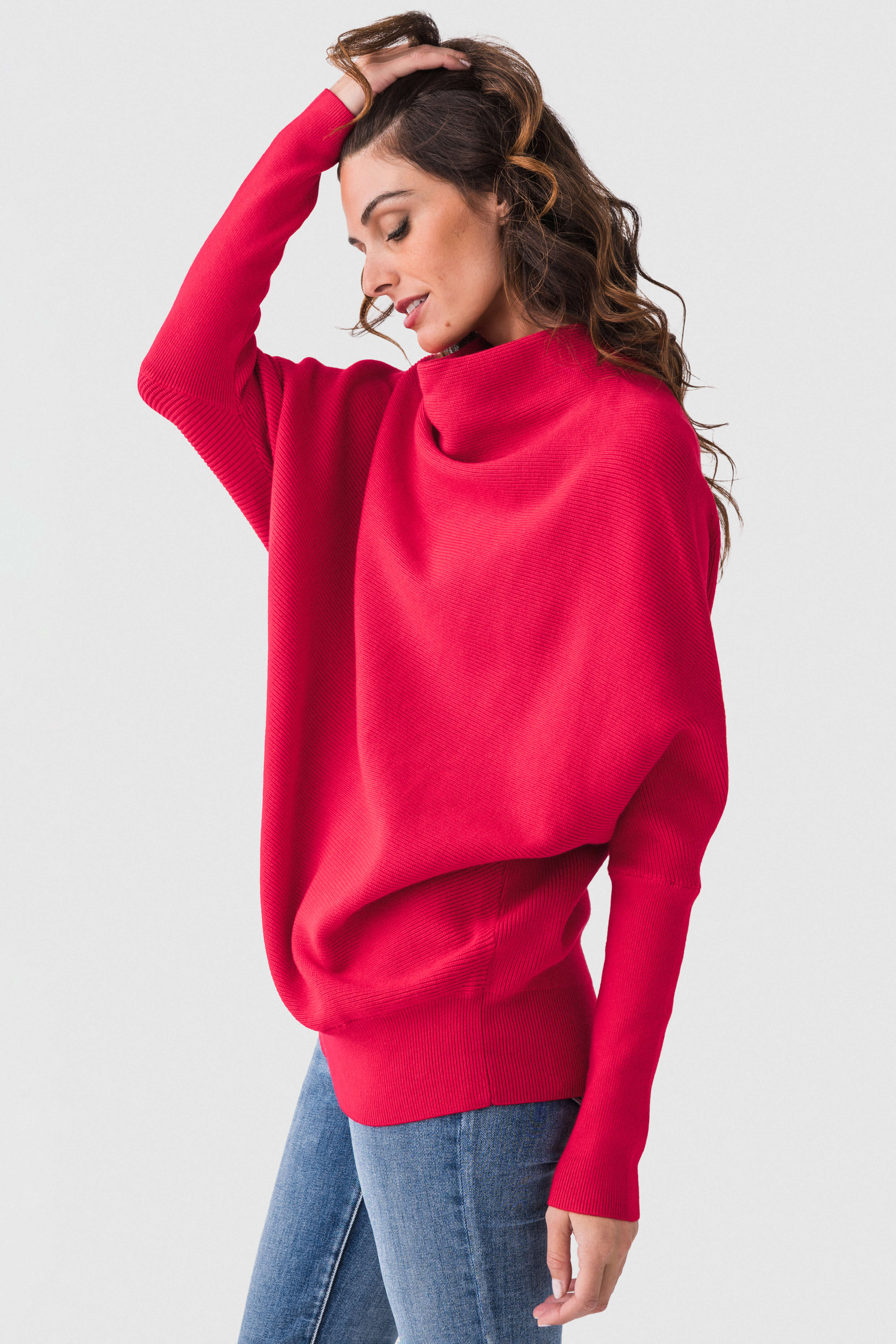 Blu Ivy Slouch Neck Dolman Pullover | Social Threads