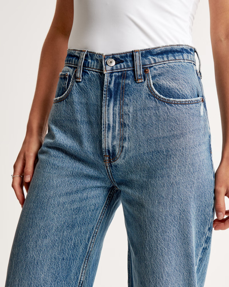 High Rise Loose Jean | Abercrombie & Fitch (US)