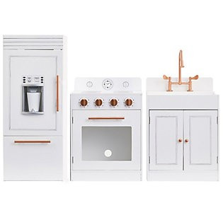 Teamson Kids Little Chef Paris Modern White Play Kitchen | QVC
