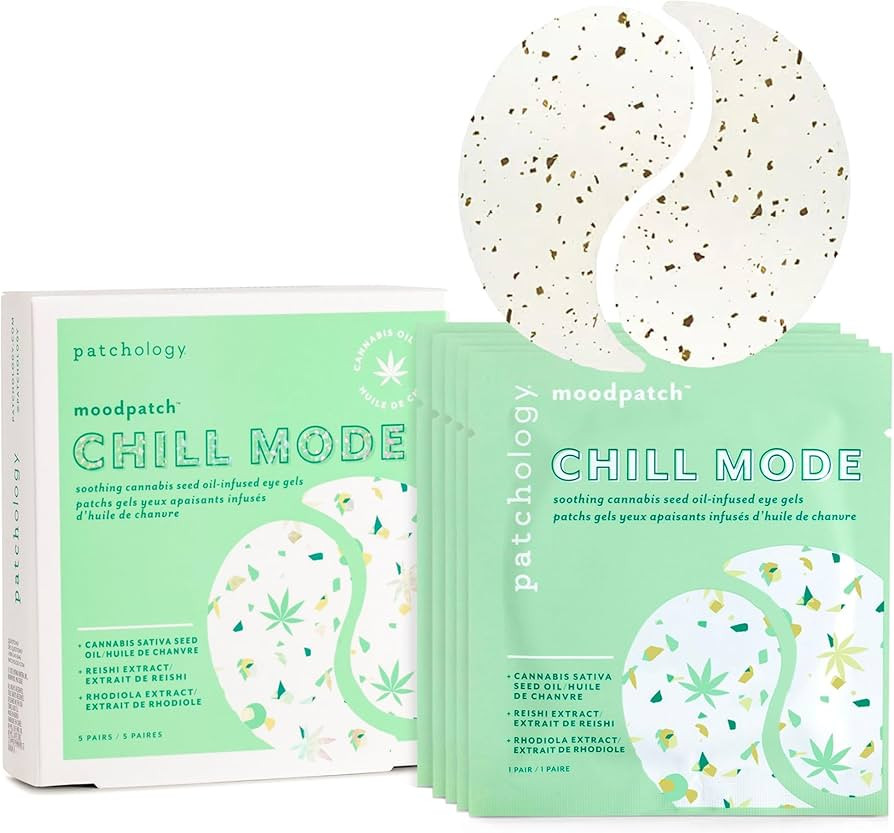 Patchology Chill Mode Under Eye Patches - Soothing, Oil-Infused Gel Eye Masks for Puffy Eyes and ... | Amazon (US)