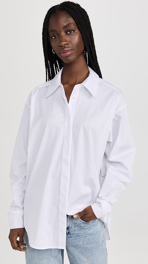 Good American Button Down 2.0 Shirt | SHOPBOP | Shopbop