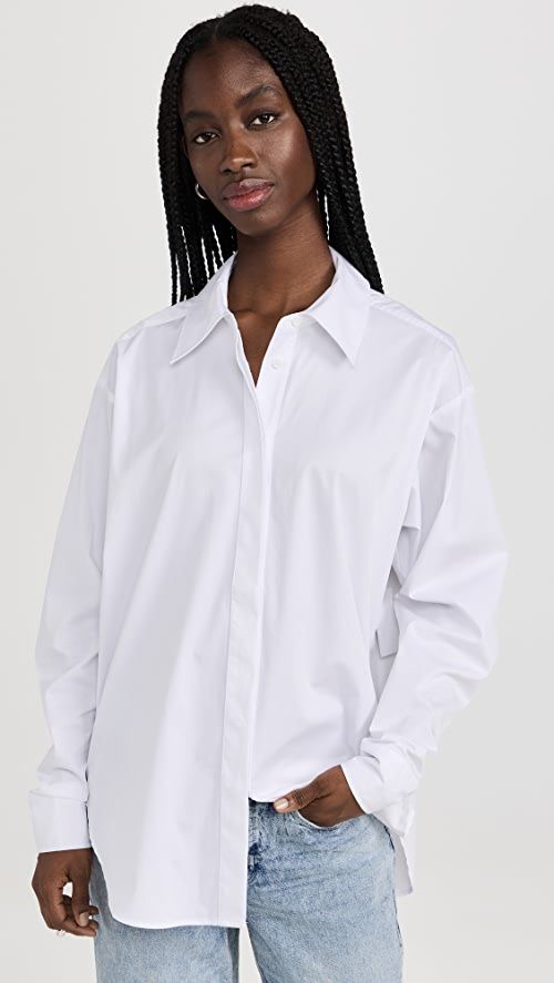Good American Button Down 2.0 Shirt | SHOPBOP | Shopbop