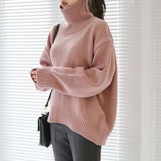 Turtleneck Sweater | YesStyle Global