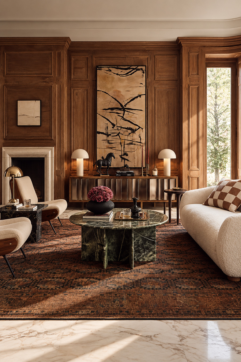 If you love clean neutral spaces, this ivory sectional look is so good. The oversized sofa, huge stone coffee table, black pillows, warm walnut, and soft textured rug create that quiet-luxury fall living room vibe without adding tons of seasonal decor.
#IvorySectional #CB2 #NeutralLivingRoom #FallLivingRoomDecor #QuietLuxury #MinimalHome #ModernLivingRoom #LuxuryHomeDecor #SectionalSofa #FallHomeInspo 

 #LTKSeasonal #LTKHome #LTKSaleAlert