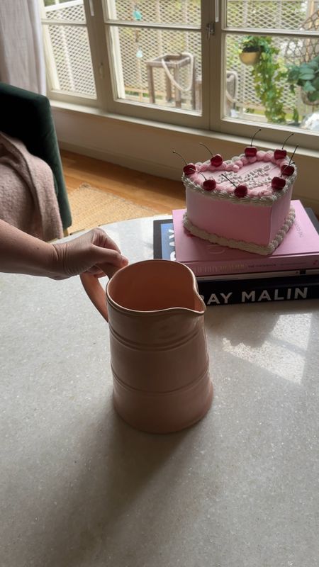 Sezane pink alto jug, flower vase, kitchen, home, gift ideas, spring, Harry styles home decor, Etsy shop, Custom Fake Cake/8inch/Retro Cake/Kitsch Cake/Fake Food Prop/Coffee Table Art/ Frosting Cake/ Photoshoot/ Display Cake, Cherry Cake Wall Hanging, Living room home decor, home accents, coffee table books, gray Malin, Amazon, pink aesthetic 

#LTKfindsunder50 #LTKhome #LTKfindsunder100