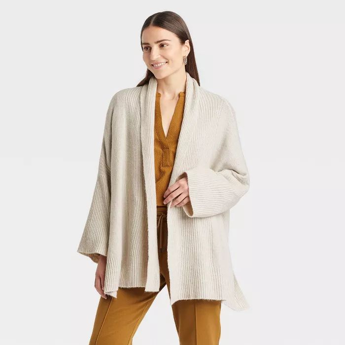 Women's Knit Wrap Jacket - A New Day™ | Target