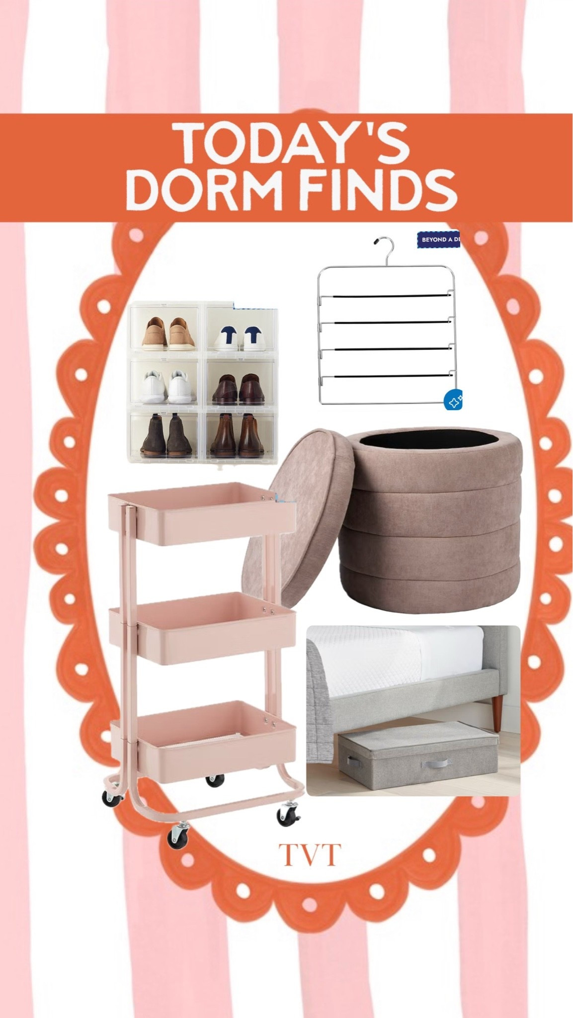 We are prepping to send our oldest off to college! We have been on the hunt for a storage ottoman, rolling rack, shoe storage, hangers for pants and more storage. Mission accomplished!! #ad #dormprep