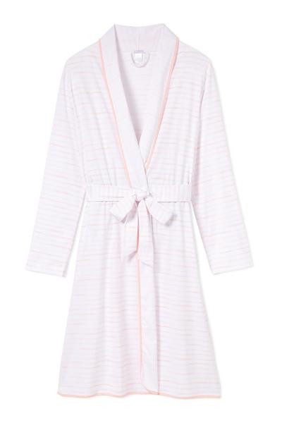 Pima Robe in Sunrise | LAKE Pajamas