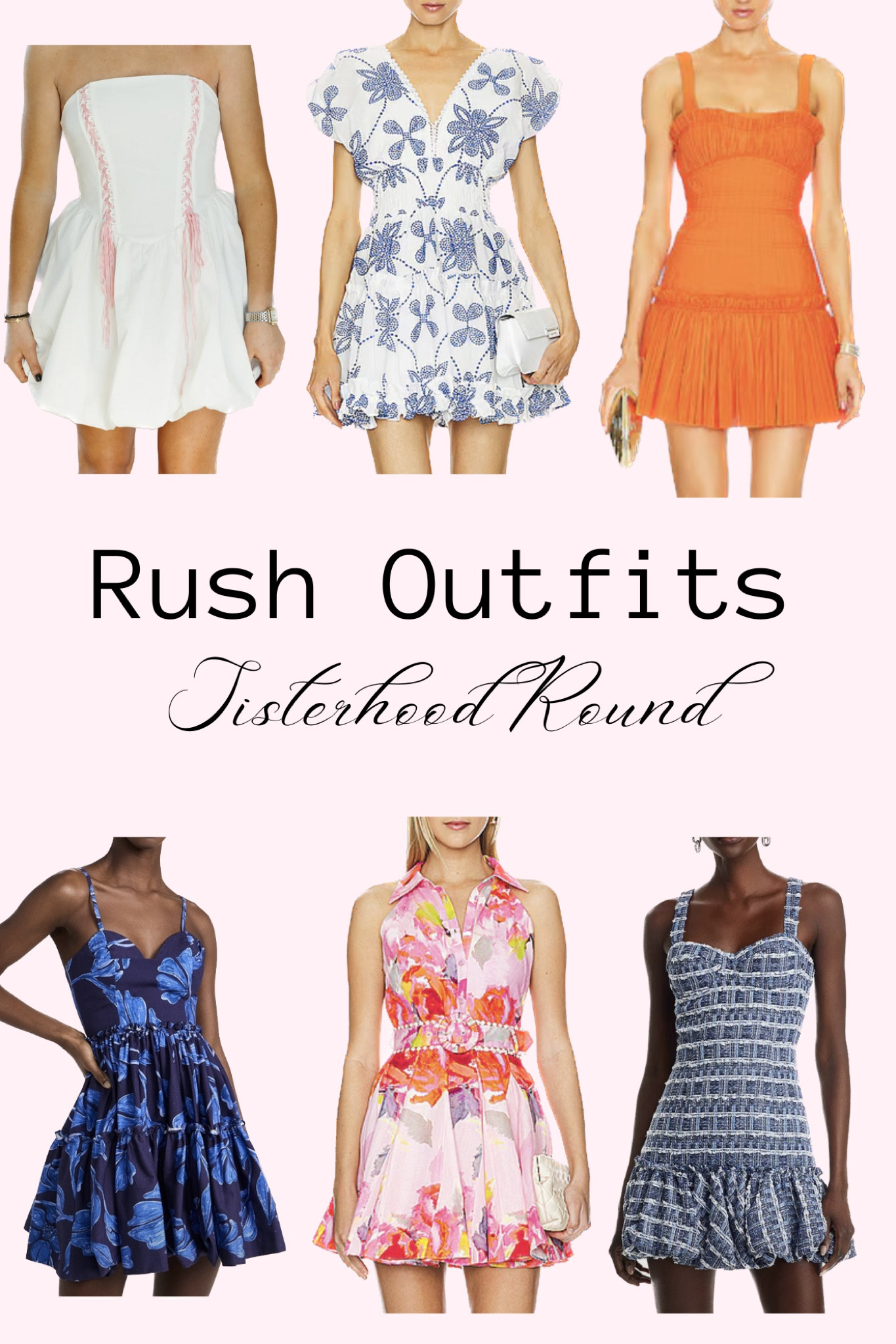 Sorority Rush Outfits! Sisterhood Round

#LTKStyleTip #LTKTravel #LTKParties