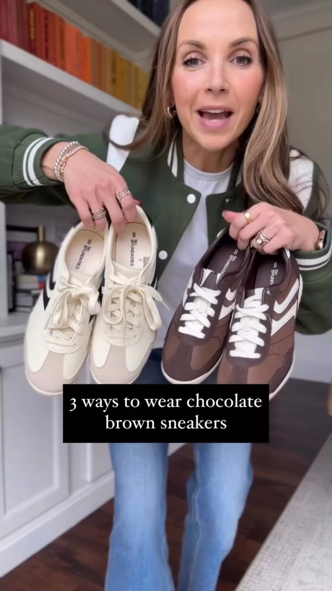 3 ways to wear it
@walmart $25 chocolate brown sneaker 

#LTKShoeCrush #LTKFindsUnder50