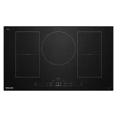 KitchenAid - 36" Electric Induction Cooktop with 5 Cooking Zones and Temp Cook Induction Technolo... | Best Buy U.S.