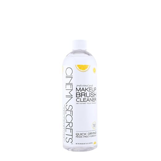 Cinema Secrets Original Makeup Brush Cleaner Solution - Professional Cleanser for Makeup Brushes ... | Amazon (US)