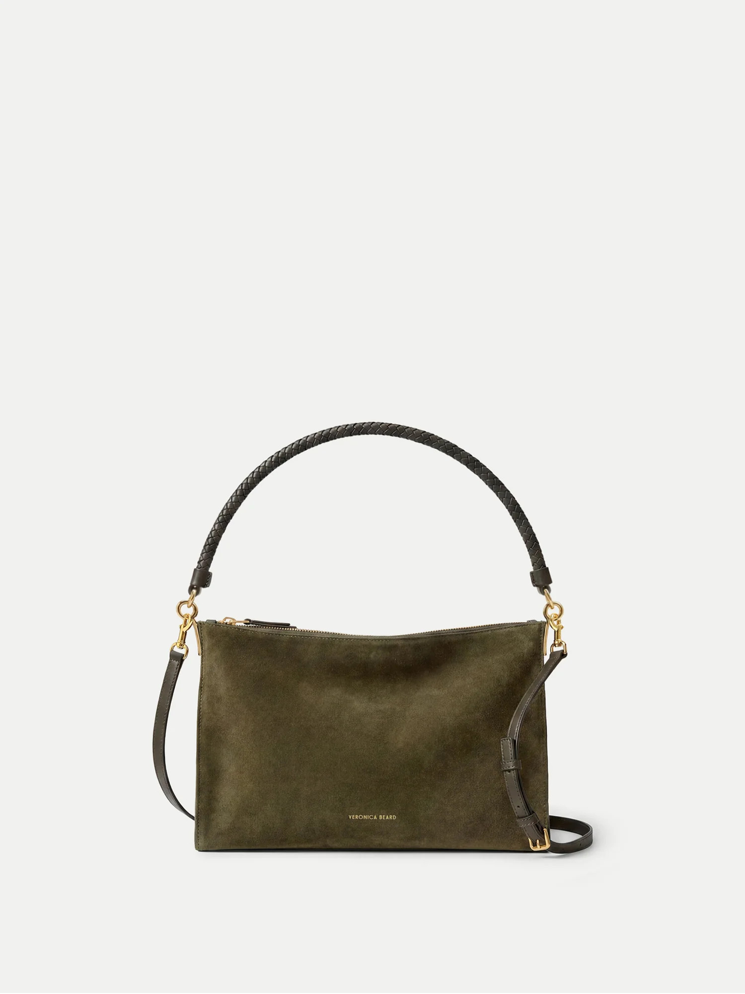 Small Vida Shoulder Bag in Cypress | Veronica Beard | Veronica Beard