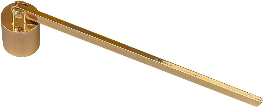 Candle Snuffer, Golden Candle Snuffer Extinguisher with Long Handle, Gold Color Stainless Steel W... | Amazon (US)
