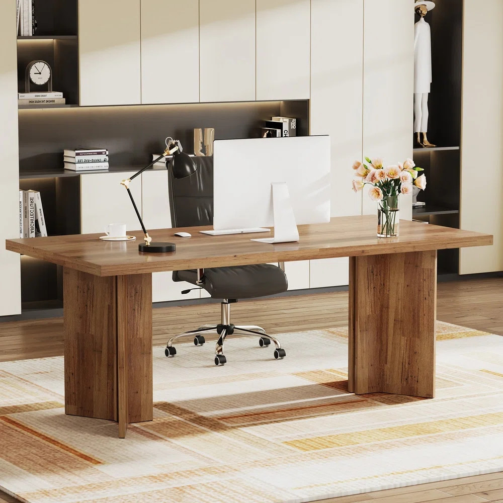 Ragusa 63-Inch Rectangle Computer Desk | Wayfair North America