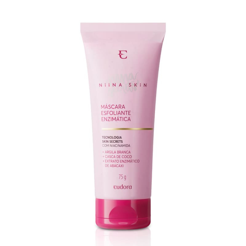 Máscara Esfoliante Enzimática Eudora Niina Secrets Skin 75g | Eudora | Eudora (BR)