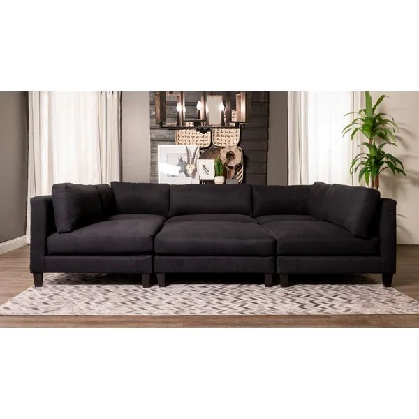 Chelsea 120" Wide Symmetrical Modular Corner Sectional | Wayfair North America