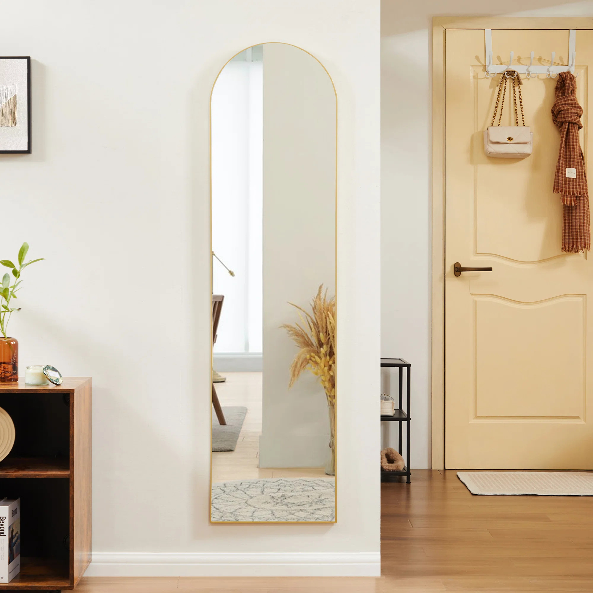 Ebern Designs Nayelis Metal Arch Mirror & Reviews | Wayfair | Wayfair North America