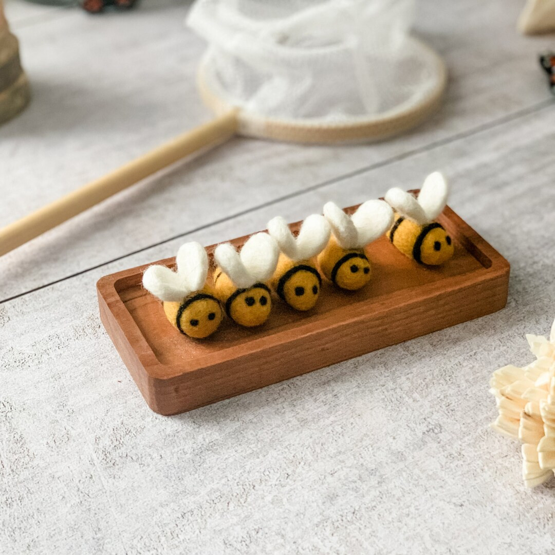 Felted Wool Bees | Etsy (US)