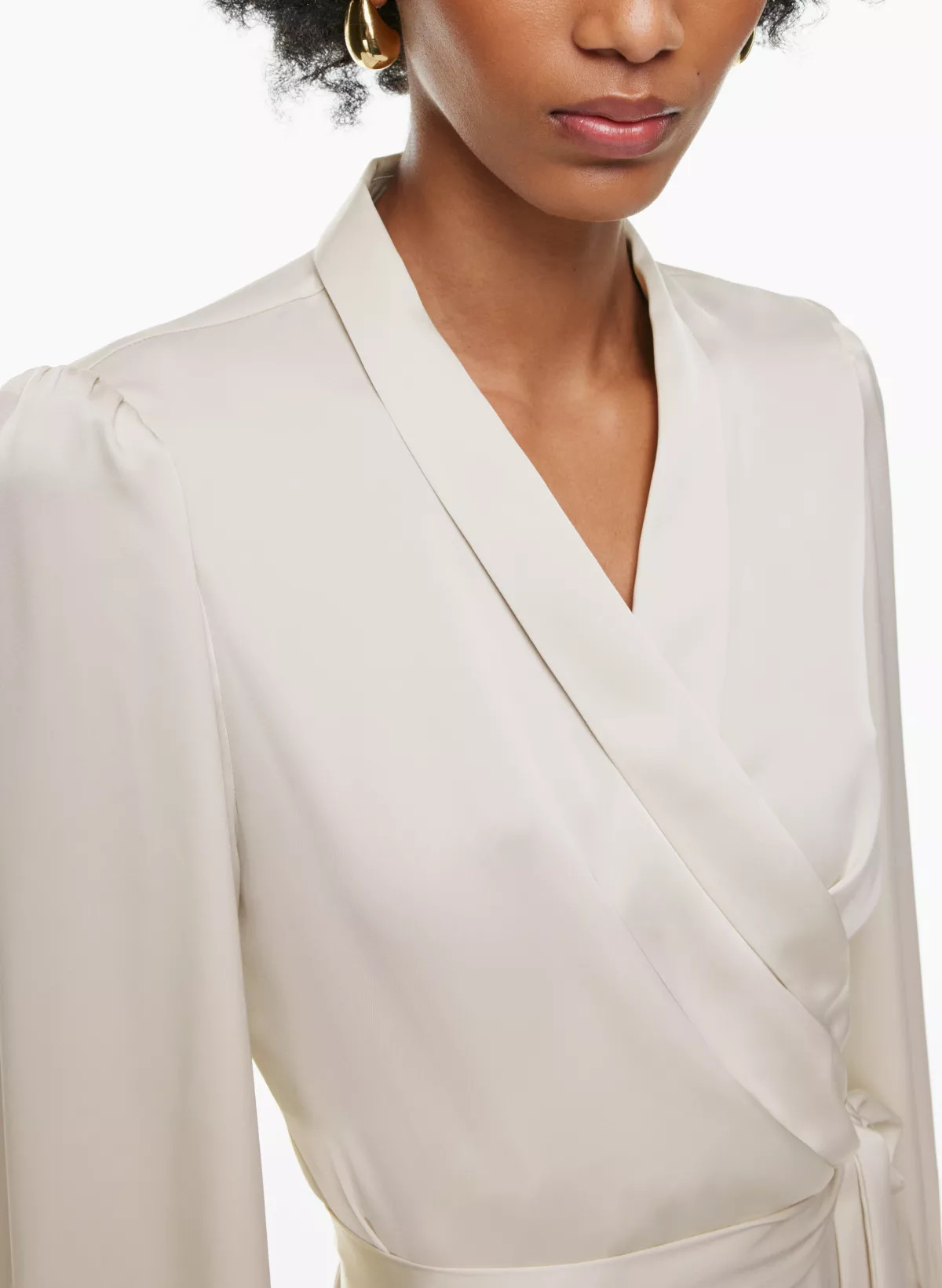 HYDE SATIN MINI DRESS | Aritzia