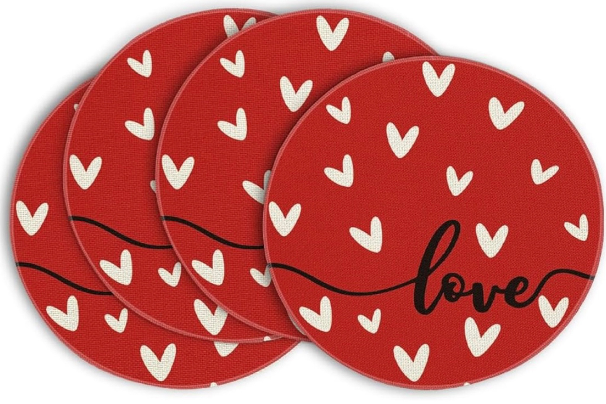 Placemats. 
Home decor. 
Valentines. 
Seasonal table. 

#LTKSeasonal #LTKfamily