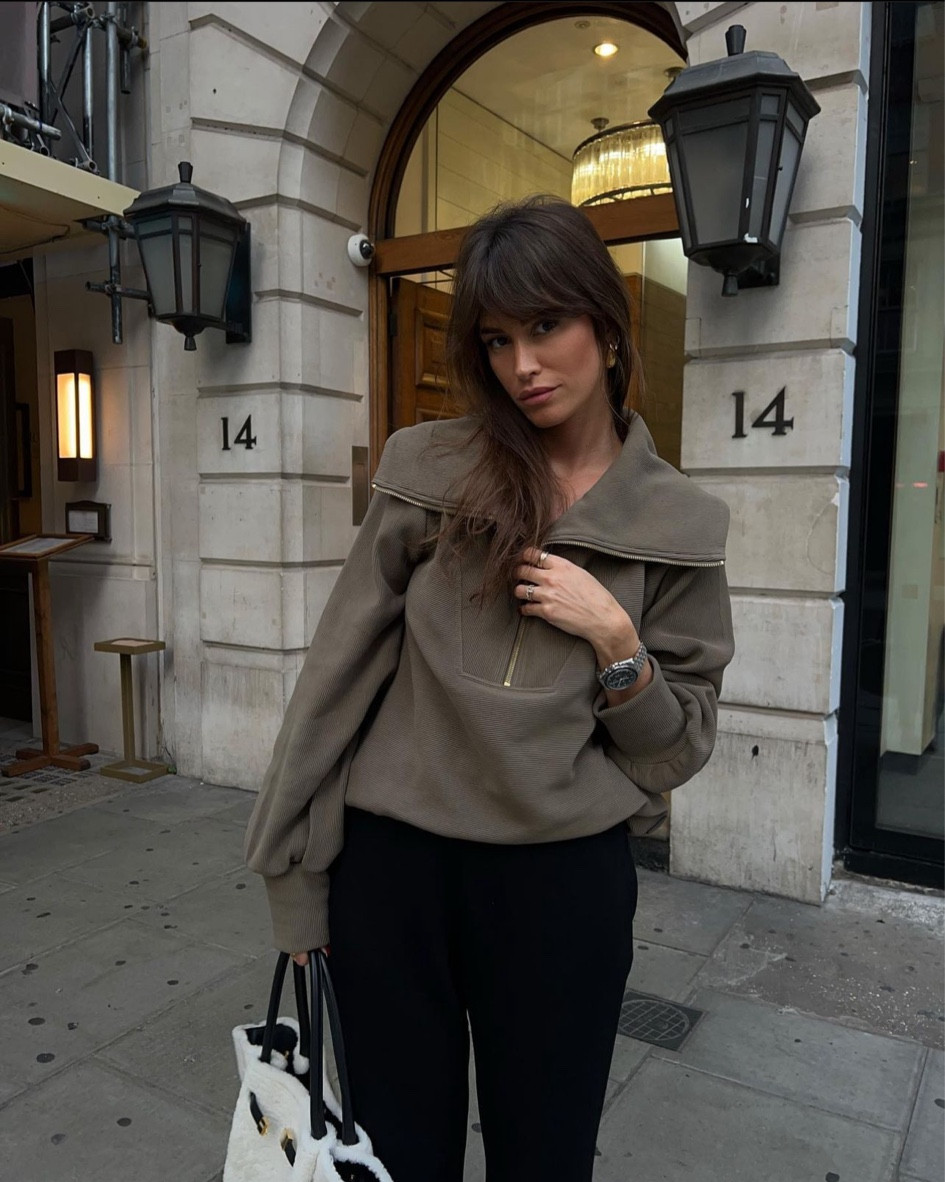 Varley Vine half-zip pullover 

#LTKstyletip