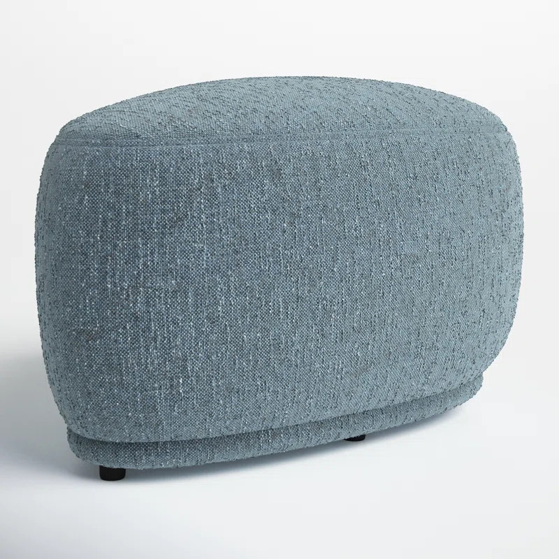 Adna 26.5'' Triangular Upholstered Ottoman | Wayfair North America