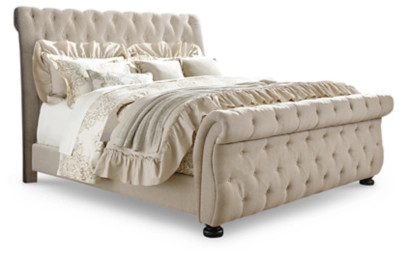 Willenburg Queen Upholstered Sleigh Bed | Ashley Homestore