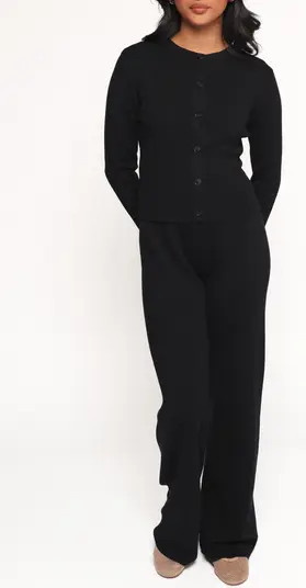 Elliott Knit Cardigan & Pants Set | Nordstrom