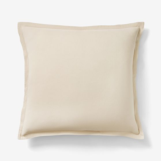 Signature Tencel Linen Euro Sham, Sand | West Elm (US)